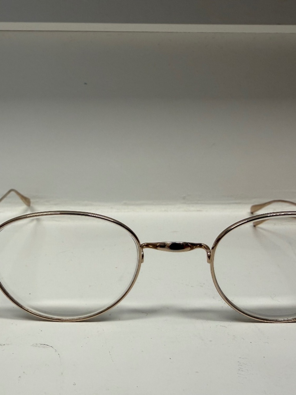 Oliver Peoples Gold Titanium Frames